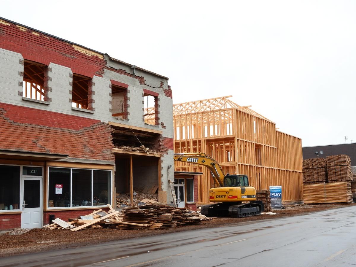 Project 01 — Demolition + Framing
