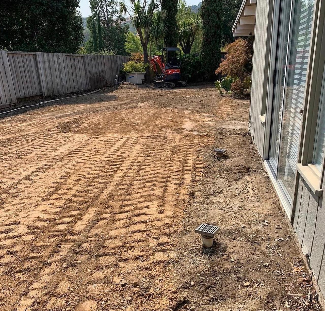 Graded Clean — Site Cleared